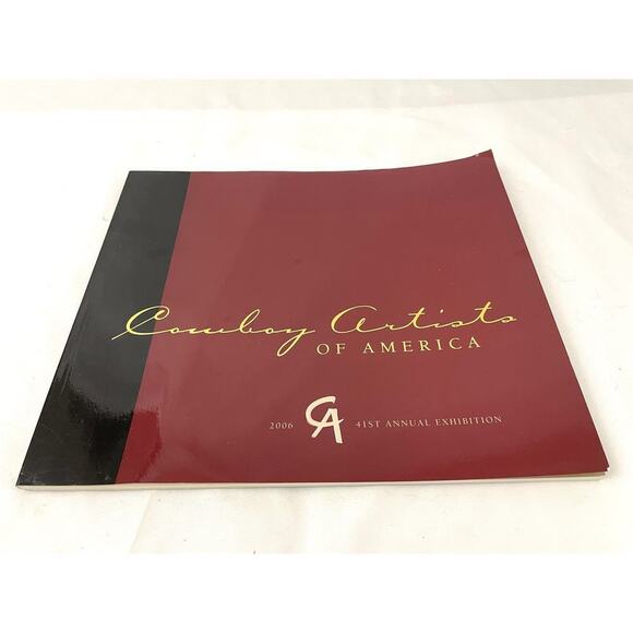 Cowboy Artists of America Paperback 41st Phoenix Art Museum 2006 First Edition - Picture 9 of 12